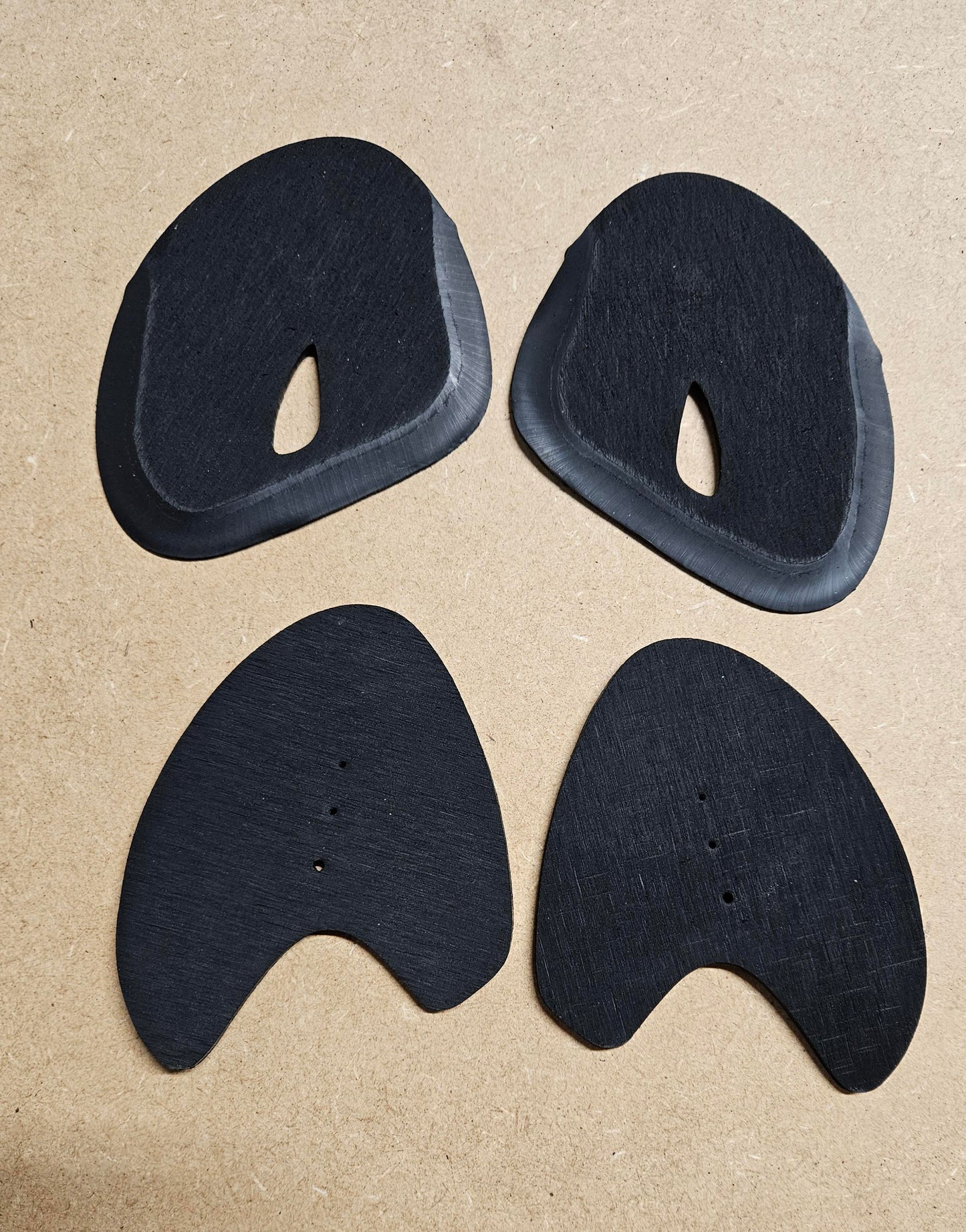 Half sole with toe cap